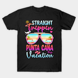 Straight Trippin 2024 Beach Summer Vacation Trip T-Shirt